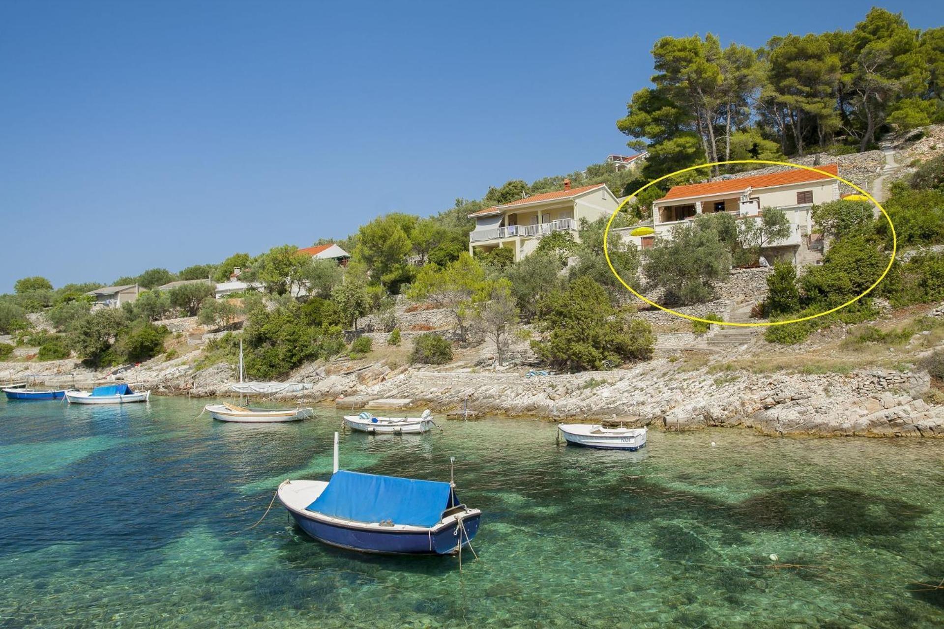 House Villa Bistrana Vela Luka Exteriér fotografie